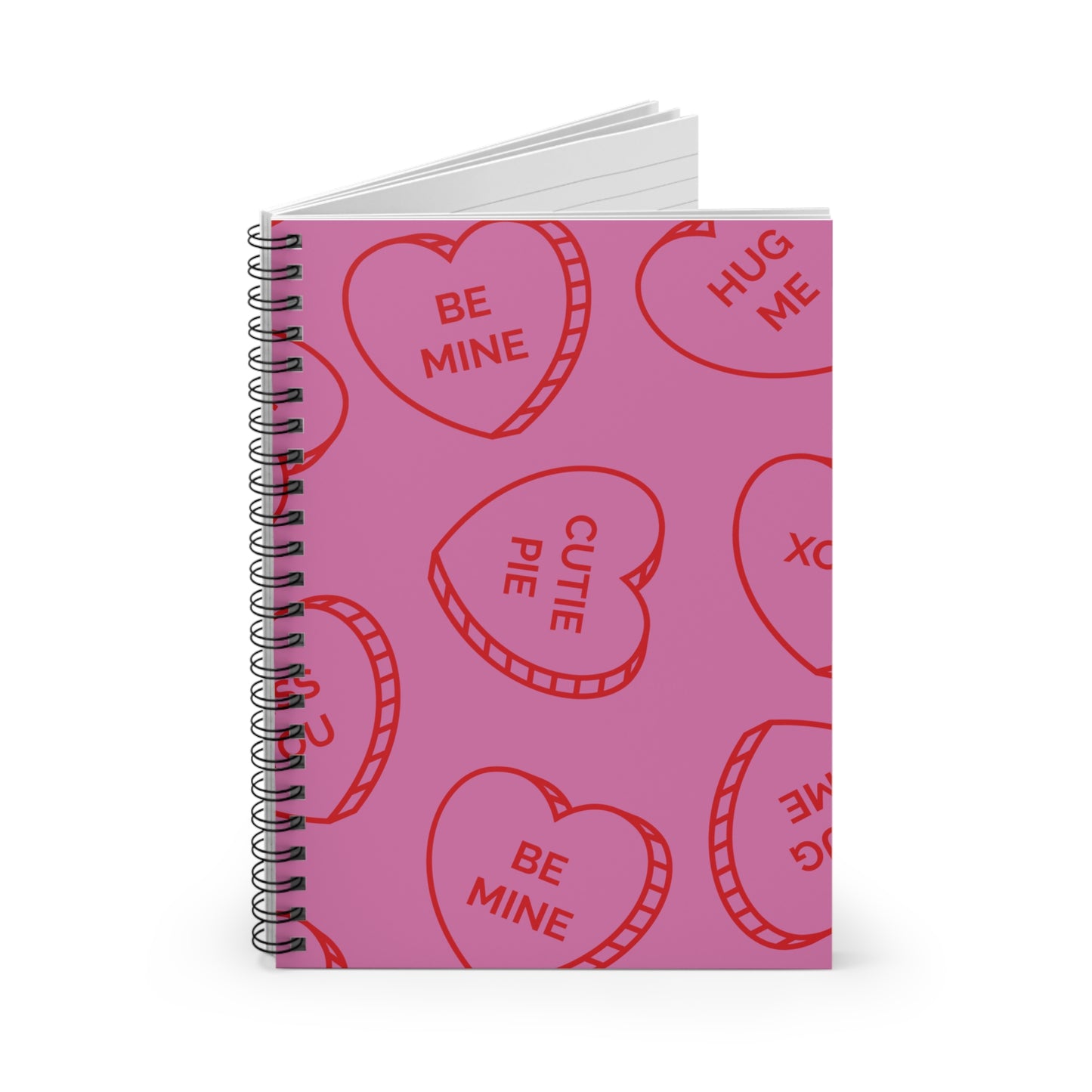 Valentine Spiral Notebook