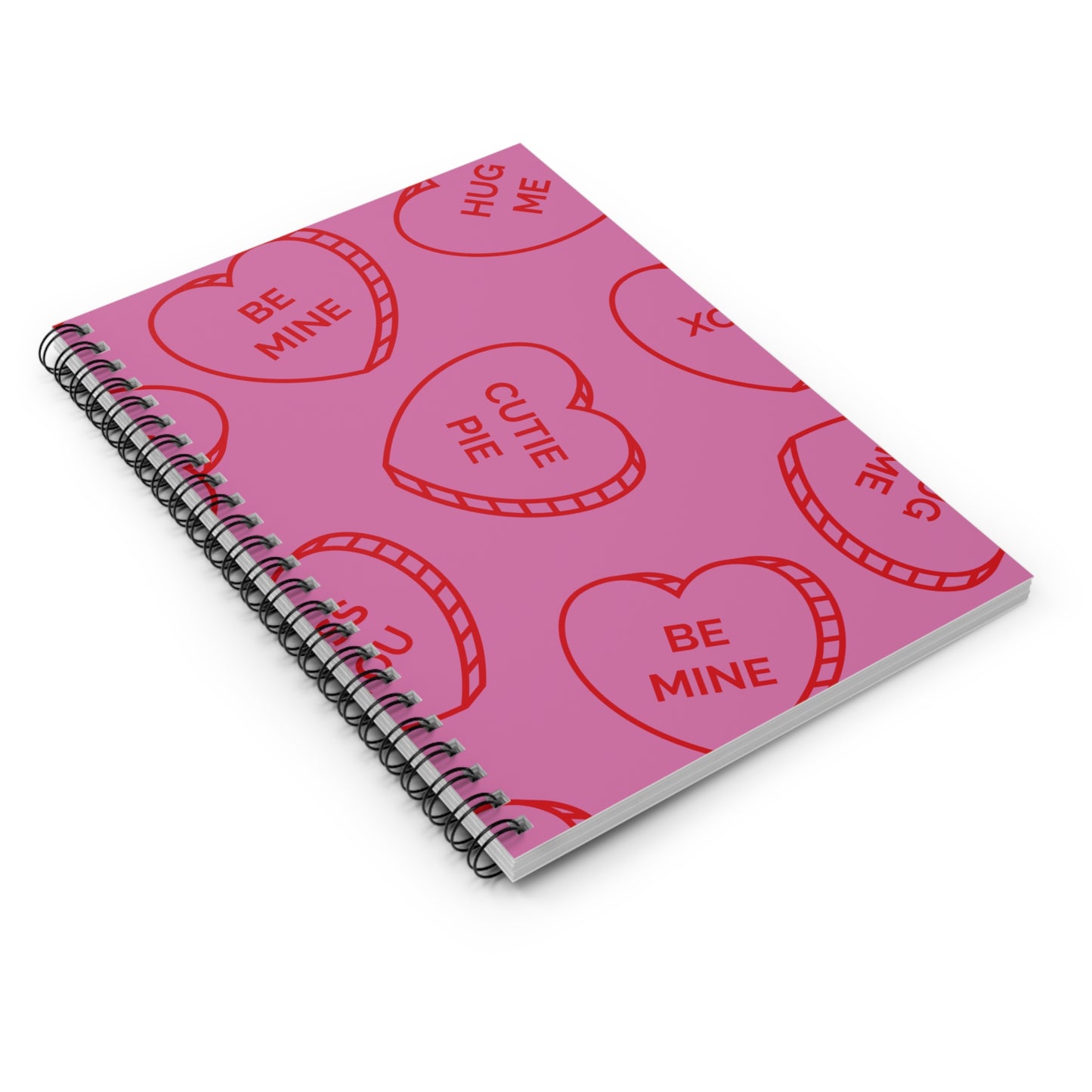 Valentine Spiral Notebook
