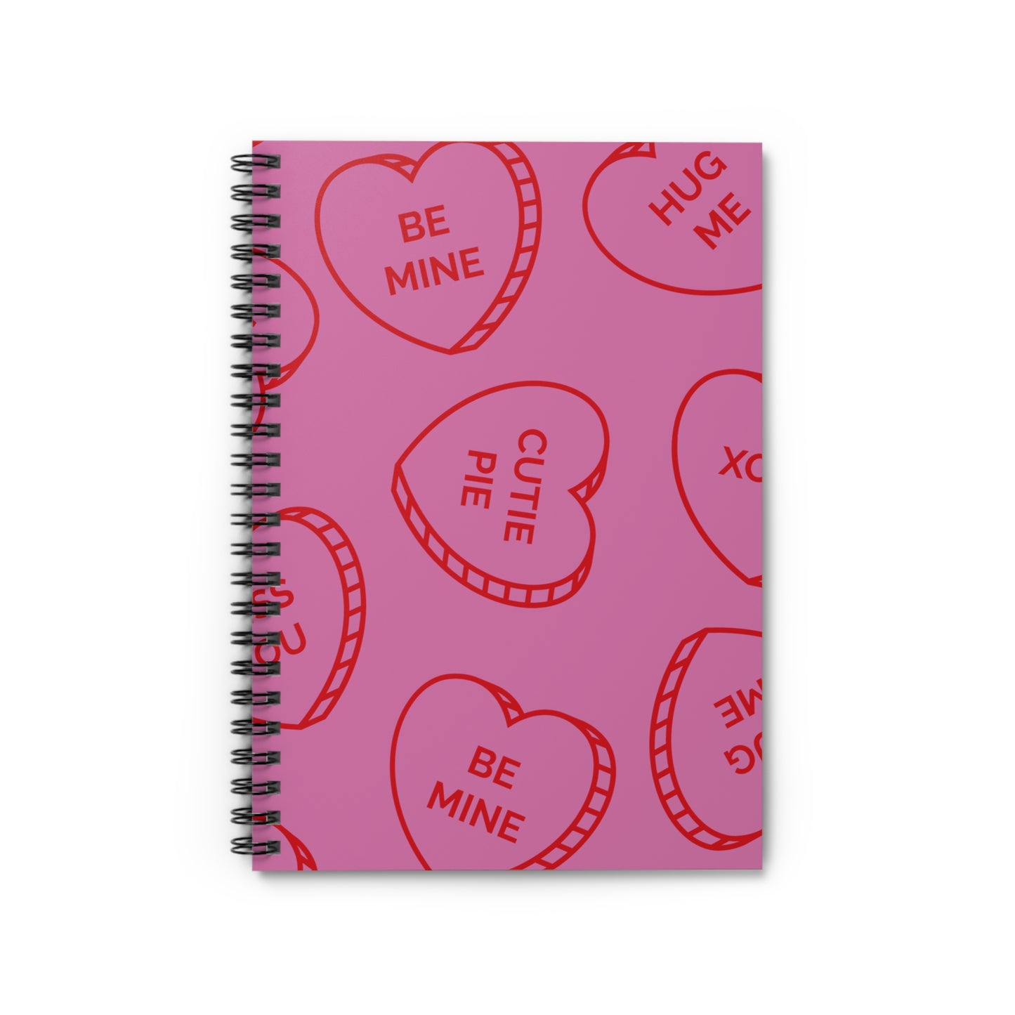 Valentine Spiral Notebook